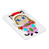 チビ（小さくかわいく書いた感じ） マグネット (右側)