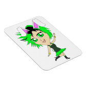 チビ(小さくかわいく書いた感じ) マグネット (右側)