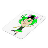 チビ(小さくかわいく書いた感じ) マグネット (左側)