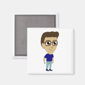 チビ（小さくかわいく書いた感じ） マグネット (正面/裏面)