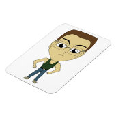 チビ（小さくかわいく書いた感じ） マグネット (左側)