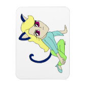 チビ（小さくかわいく書いた感じ） マグネット (縦)