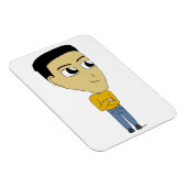 チビ(小さくかわいく書いた感じ) マグネット (右側)