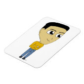 チビ(小さくかわいく書いた感じ) マグネット (左側)