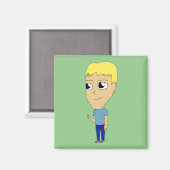 チビ（小さくかわいく書いた感じ） マグネット (正面/裏面)