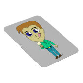 チビ(小さくかわいく書いた感じ) マグネット (右側)