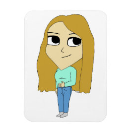 チビ（小さくかわいく書いた感じ） マグネット