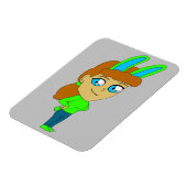 チビ（小さくかわいく書いた感じ） マグネット (左側)