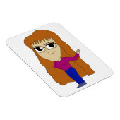 チビ(小さくかわいく書いた感じ) マグネット (右側)