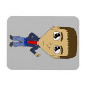 チビ(小さくかわいく書いた感じ) マグネット (横)