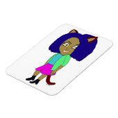 チビ（小さくかわいく書いた感じ） マグネット (左側)