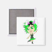 チビ（小さくかわいく書いた感じ） マグネット (正面/裏面)