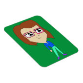 チビ（小さくかわいく書いた感じ） マグネット (右側)