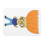 チビ（小さくかわいく書いた感じ） マグネット (横)