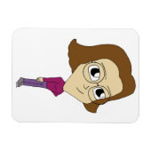 チビ（小さくかわいく書いた感じ） マグネット (横)