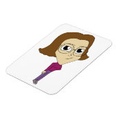 チビ（小さくかわいく書いた感じ） マグネット (左側)