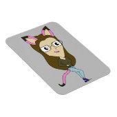 チビ(小さくかわいく書いた感じ) マグネット (右側)