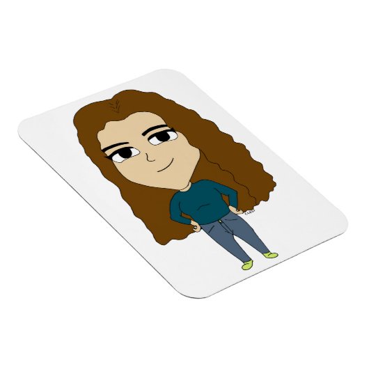 チビ(小さくかわいく書いた感じ) マグネット (右側)