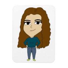 チビ（小さくかわいく書いた感じ） マグネット