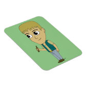 チビ（小さくかわいく書いた感じ） マグネット (右側)