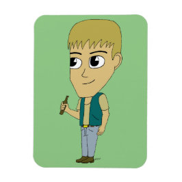 チビ（小さくかわいく書いた感じ） マグネット