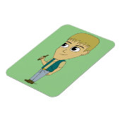 チビ（小さくかわいく書いた感じ） マグネット (左側)