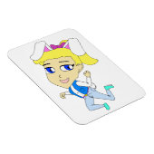 チビ(小さくかわいく書いた感じ) マグネット (右側)
