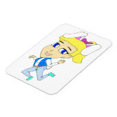 チビ(小さくかわいく書いた感じ) マグネット (左側)