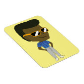 チビ（小さくかわいく書いた感じ） マグネット (右側)