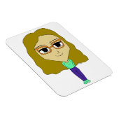 チビ（小さくかわいく書いた感じ） マグネット (右側)