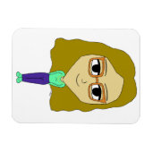 チビ（小さくかわいく書いた感じ） マグネット (横)