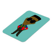 チビ（小さくかわいく書いた感じ） マグネット (左側)