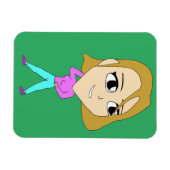 チビ（小さくかわいく書いた感じ） マグネット (横)