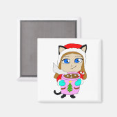 チビ（小さくかわいく書いた感じ） マグネット (正面/裏面)