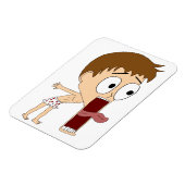 チビ(小さくかわいく書いた感じ) マグネット (左側)