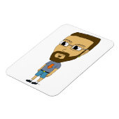 チビ（小さくかわいく書いた感じ） マグネット (左側)