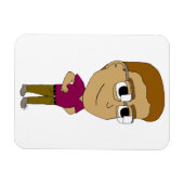 チビ（小さくかわいく書いた感じ） マグネット (横)