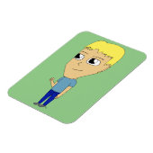 チビ(小さくかわいく書いた感じ) マグネット (左側)