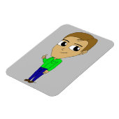 チビ（小さくかわいく書いた感じ） マグネット (左側)