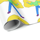 チビ（小さくかわいく書いた感じ） ラッピングペーパー (ロールコーナー)