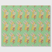 チビ（小さくかわいく書いた感じ） ラッピングペーパー (フラット)