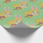 チビ（小さくかわいく書いた感じ） ラッピングペーパー (角)