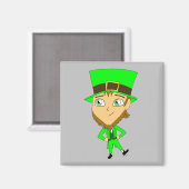 チビ（小さくかわいく書いた感じ）レプレシャン マグネット (正面/裏面)