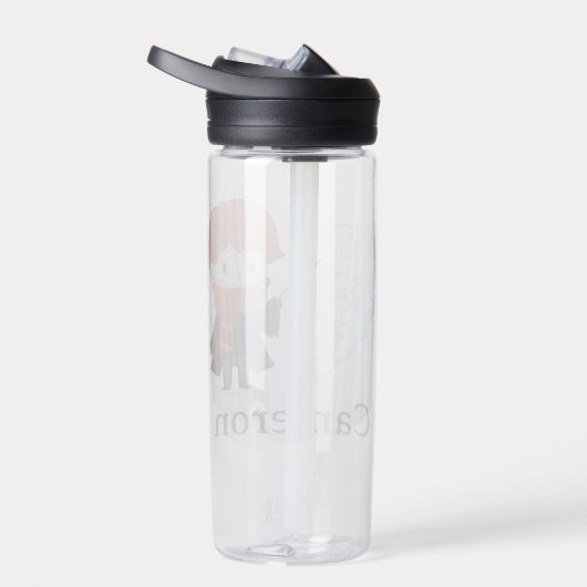 チビ（小さくかわいく書いた感じ）ロンヴァーズリーパトロナス ウォーターボトル (右面)