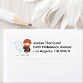 チビ(小さくかわいく書いた感じ)ロンヴァーズリーパトロナス ラベル (インサイチュ)