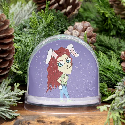 チビ（小さくかわいく書いた感じ）与えバニーガール (冬)