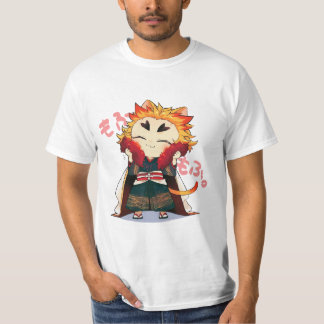 チビ（小さくかわいく書いた感じ）京十郎連国カッコいい Tシャツ