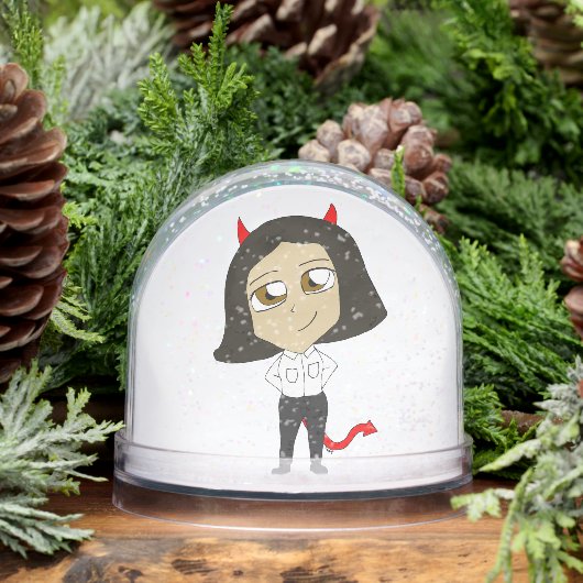 チビ（小さくかわいく書いた感じ）女 (冬)