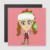 チビ（小さくかわいく書いた感じ）小妖精や小人 (正面/裏面)