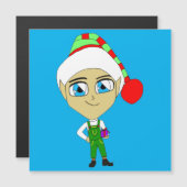 チビ（小さくかわいく書いた感じ）小妖精や小人 (正面/裏面)